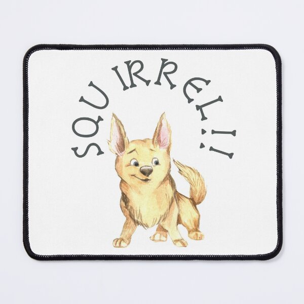 Item preview, SQUIRREL! Funny dog lover gift idea for animal lovers designed and sold by BRtisticDesigns.
