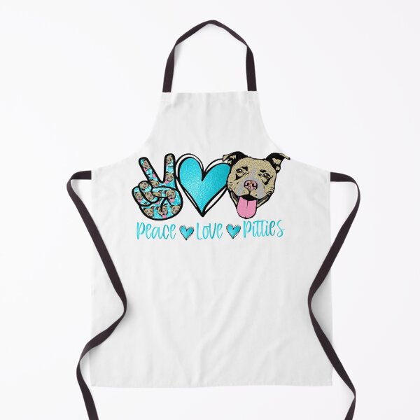 Item preview, Peace Love Pitbulls-gift idea for pitbull lovers designed and sold by BRtisticDesigns.