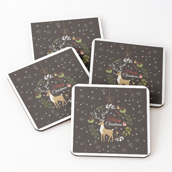 Item preview, Cute Christmas Deer & Christmas designed and sold by Emil1993.