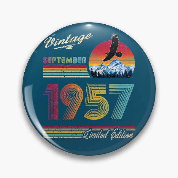 Item preview, September 1957 Birthday designed and sold by GreenSplash.