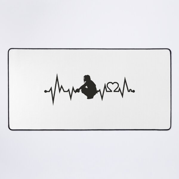 Item preview, Baseball heartbeat design for catchers or coaches designed and sold by BRtisticDesigns.