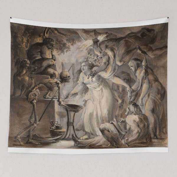 Item preview, The witch and her brew designed and sold by Vintage Designs +.