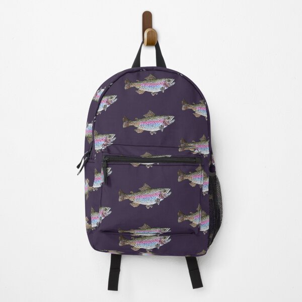 Item preview, Rainbow Trout Fish Drawing designed and sold by Michelebuttons.