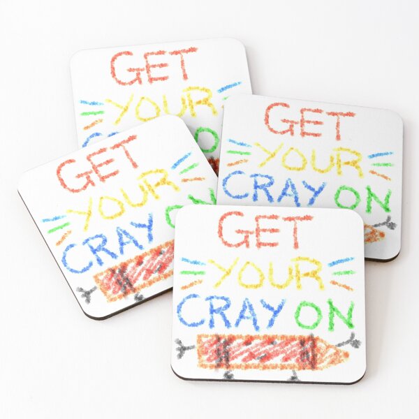 Item preview, Get Your Cray On! Cartoon Crayon First Day Of Back to School Puns designed and sold by leiriin.