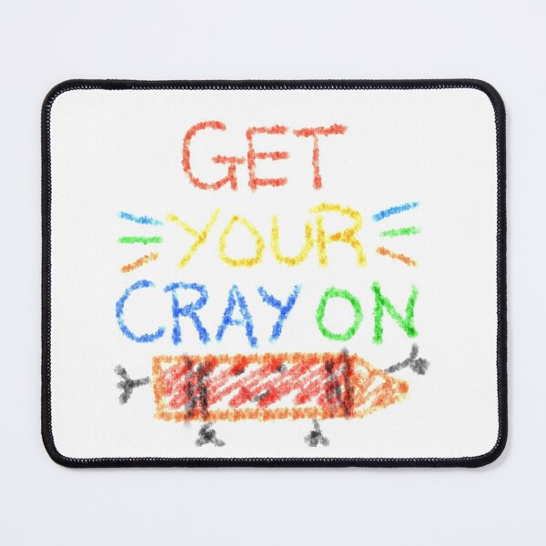 Item preview, Get Your Cray On! Cartoon Crayon First Day Of Back to School Puns designed and sold by leiriin.