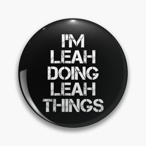 Item preview, Leah Name T Shirt - I'm Leah Doing Leah Things Name Gift Item Tee designed and sold by isalvatore.