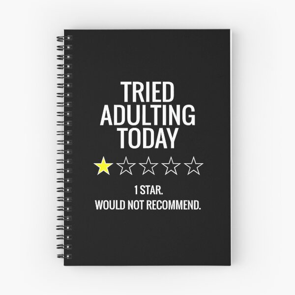 Item preview, Adulting Would Not Recommend designed and sold by AWNR12345.