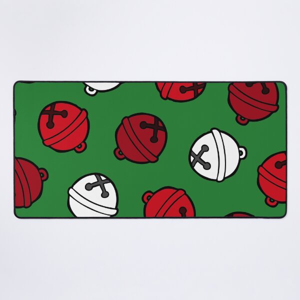 Item preview, Jingle Bells Christmas Pattern in Red, White and Green designed and sold by evannave.