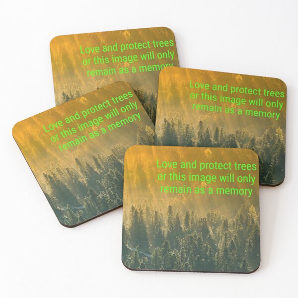 Item preview, Love and protect trees or this image will only remain as a memory designed and sold by Pantelis-design.