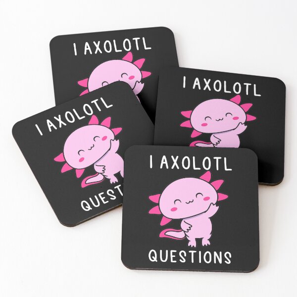 Item preview, I Axolotl Questions designed and sold by BRILMO.