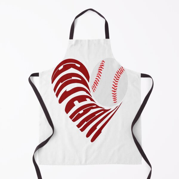 Item preview, Baseball love design artistic Design red & white designed and sold by BRtisticDesigns.