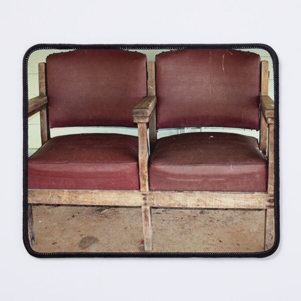 Item preview, Two Old Theatre Seats at the Railway Station designed and sold by Vanessa Barklay.