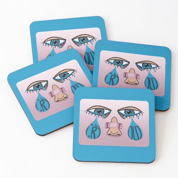 Item preview, 'Cry It Out' Mental Health Matters designed and sold by Gemma Grange.