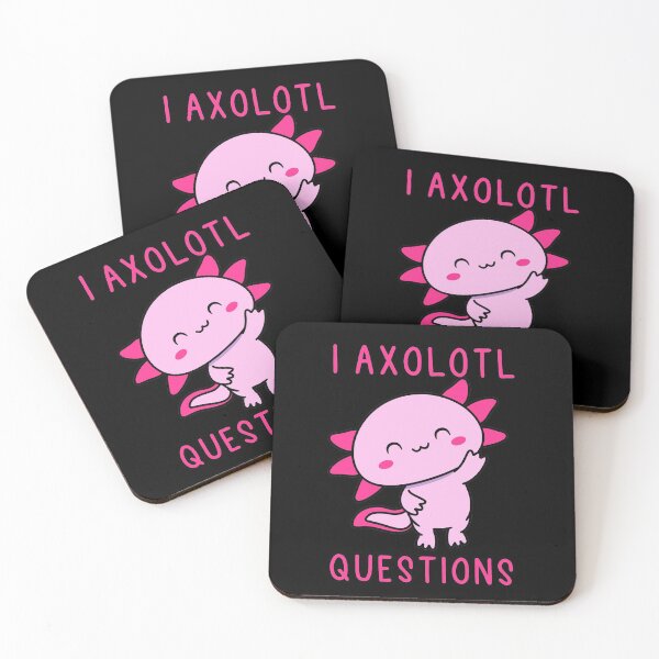 Item preview, I Axolotl Questions designed and sold by BRILMO.