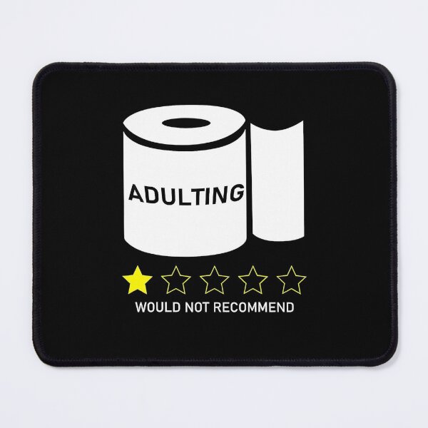 Item preview, Adulting Would Not Recommend designed and sold by AWNR12345.