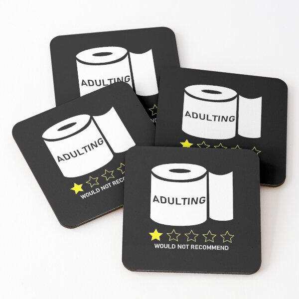 Item preview, Adulting Would Not Recommend designed and sold by AWNR12345.