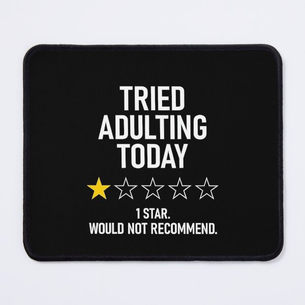 Item preview, Adulting Would Not Recommend designed and sold by AWNR12345.