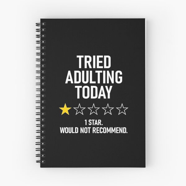 Item preview, Adulting Would Not Recommend designed and sold by AWNR12345.