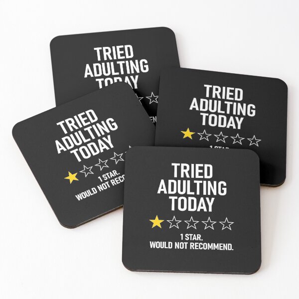 Item preview, Adulting Would Not Recommend designed and sold by AWNR12345.