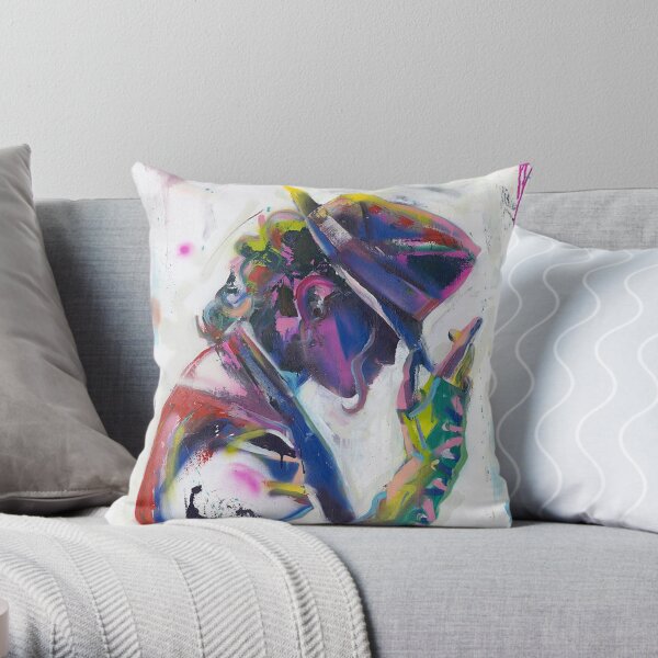 Mj Throw Pillow