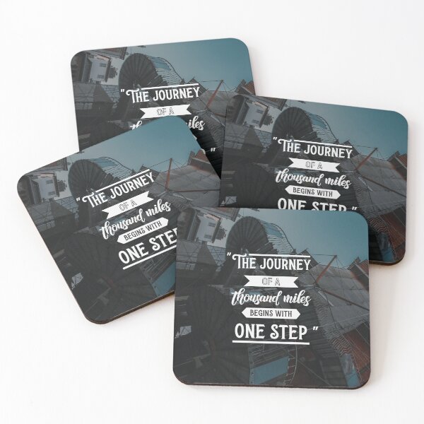Item preview, The journey of a thousand miles begins with one step designed and sold by Black Maverik Estore.