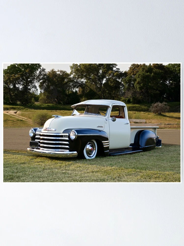 r*e様 1951 Chevy 3100 Pick Up Lowrider fposter,small,wall_texture,