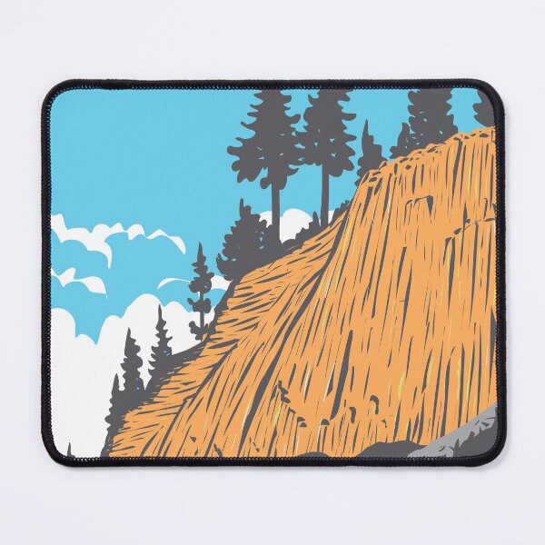 Item preview, Devils Postpile National Monument California Vintage designed and sold by KrisSidDesigns.