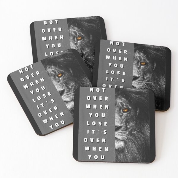 Item preview, It´s not over, when you lose, its over, when you quit designed and sold by gillphil.
