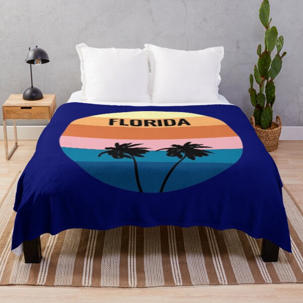 Item preview, Vintage Sunset Palm Trees Silhouette Florida Travel Trip Vacation designed and sold by wenjunior.