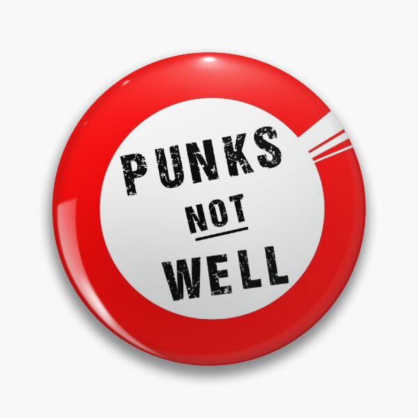 Item preview, PUNKS NOT WELL designed and sold by SUBCULTUREHERO.