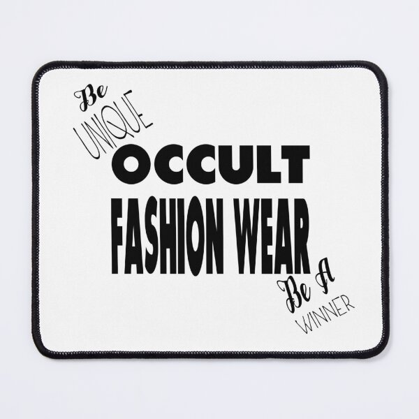 Item preview, Be Unique Be A Winner Occult Fashion Wear Black Version 3rd Official Design designed and sold by darknessjeff86.