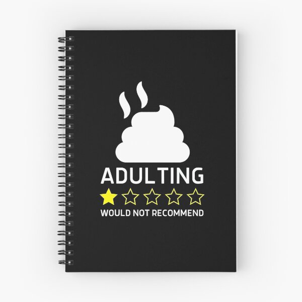 Item preview, Adulting Would Not Recommend designed and sold by AWNR12345.