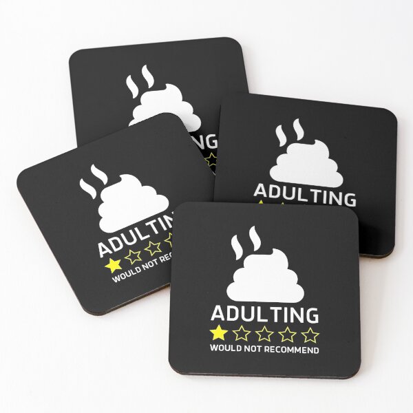 Item preview, Adulting Would Not Recommend designed and sold by AWNR12345.