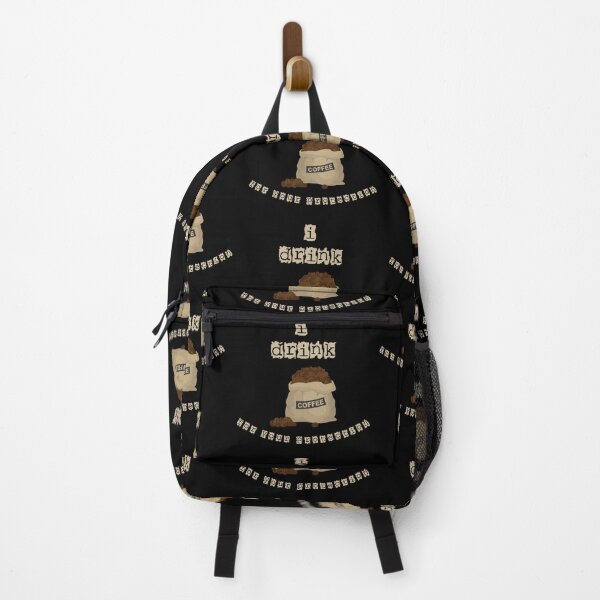 Item preview, I Drink Coffee For Your Protection Bag Of Beans In Black designed and sold by LuckyKermit.