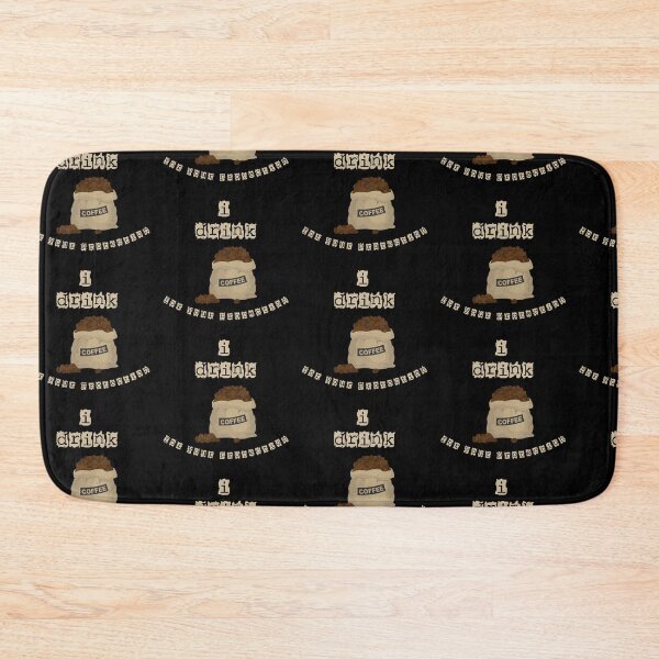 Item preview, I Drink Coffee For Your Protection Bag Of Beans In Black designed and sold by LuckyKermit.