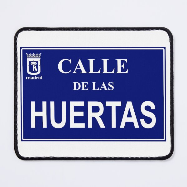 Item preview, Placa de la Calle de las Huertas designed and sold by Luis J. de la Fuente.