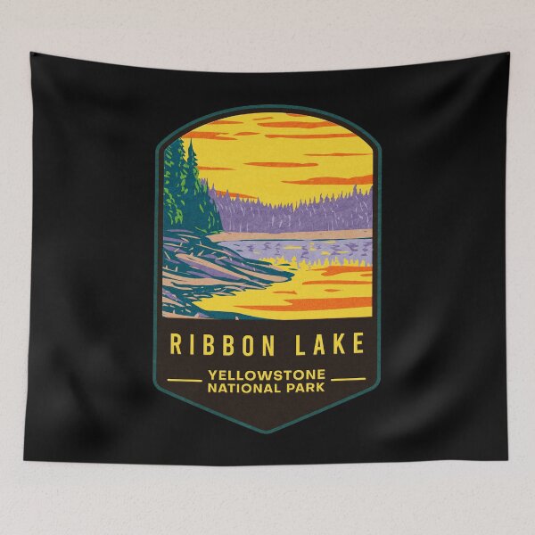 Item preview, Ribbon Lake Yellowstone National Park designed and sold by JordanHolmes.