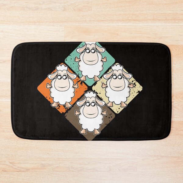 Item preview, Sheep funny colorful retro designed and sold by Imutobi.