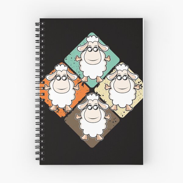 Item preview, Sheep funny colorful retro designed and sold by Imutobi.