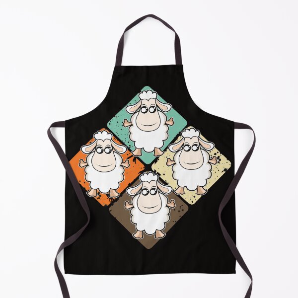 Item preview, Sheep funny colorful retro designed and sold by Imutobi.