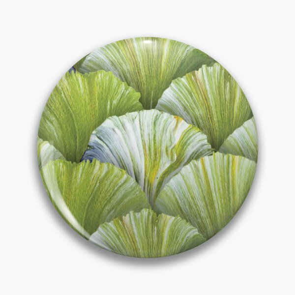 Item preview, Gouache drawing in the form of petals of green and white colors designed and sold by Tanya-GR.