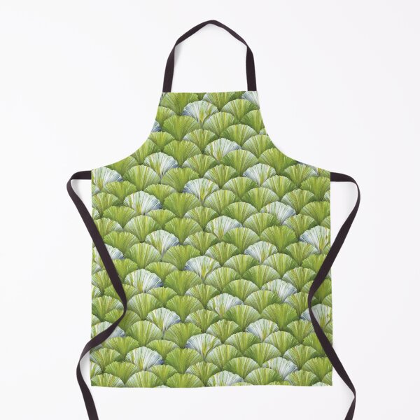 Item preview, Gouache drawing in the form of petals of green and white colors designed and sold by Tanya-GR.
