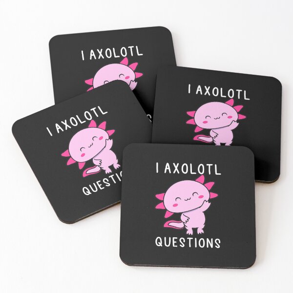 Item preview, I Axolotl Questions designed and sold by BRILMO.