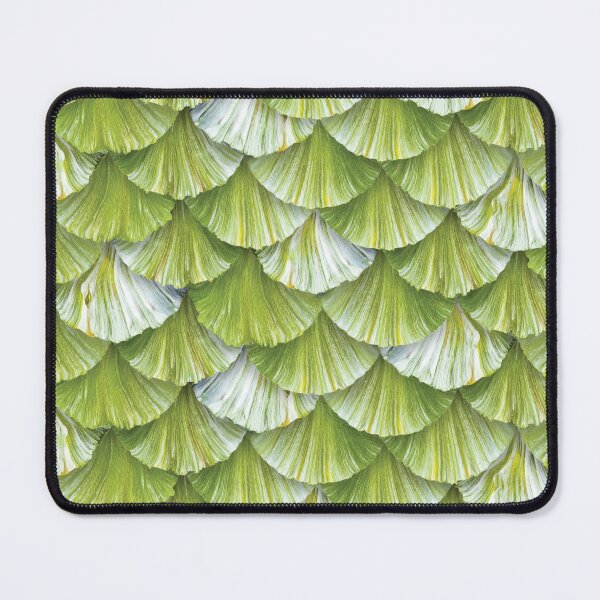 Item preview, Gouache drawing in the form of petals of green and white colors designed and sold by Tanya-GR.