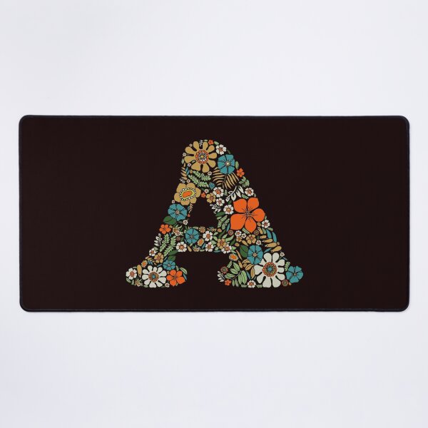 Item preview, Hippie Floral Letter A designed and sold by zeljkica.