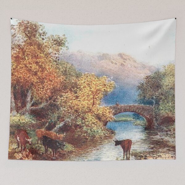 Item preview, Vintage Illustration of Brig O' Turk, near Callander designed and sold by yourscotland.