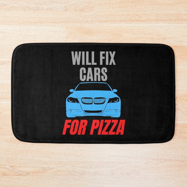 Item preview, Will Fix Cars for Pizza. Funny design for a car mechanic.  designed and sold by ACC .