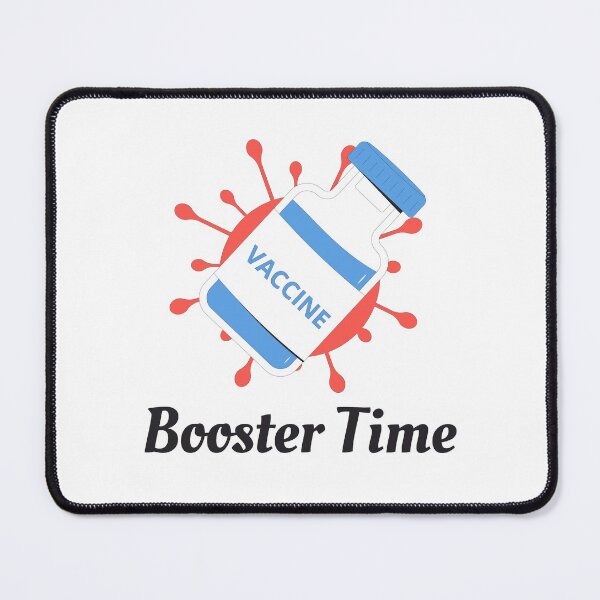 Item preview, Vaccine Booster Time (Black Text) - Covid Booster Shot for Vaccinated People - covid vaccine designed and sold by CaitU.
