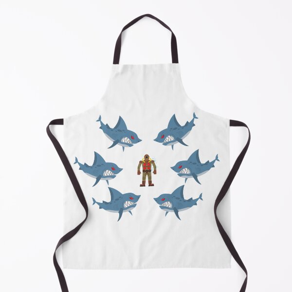 Item preview, Scuba Diver Surrounded Sharks designed and sold by treasure-crafts.