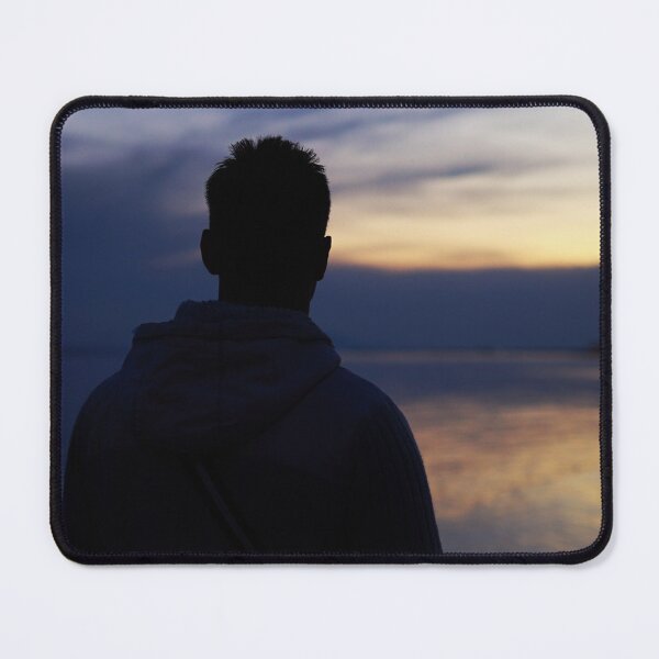 Item preview, Sad and Emotional man looking at the horizon designed and sold by EdgyDesignForU.